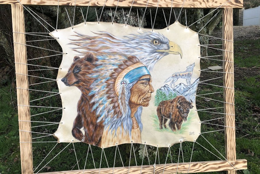 Exposition de peintures énergétiques