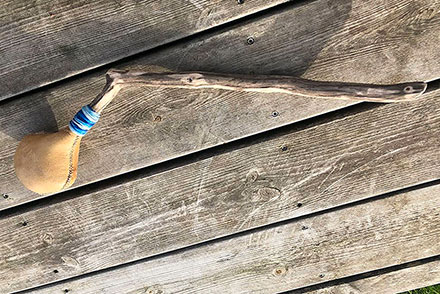 Hochet en peau de bouc (hochet 10)