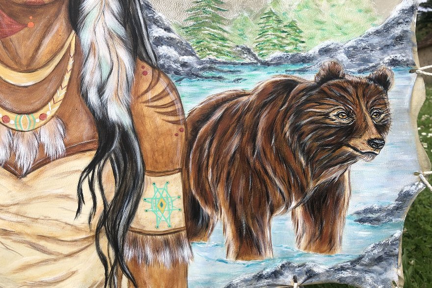 La Femme qui danse avec les Esprits