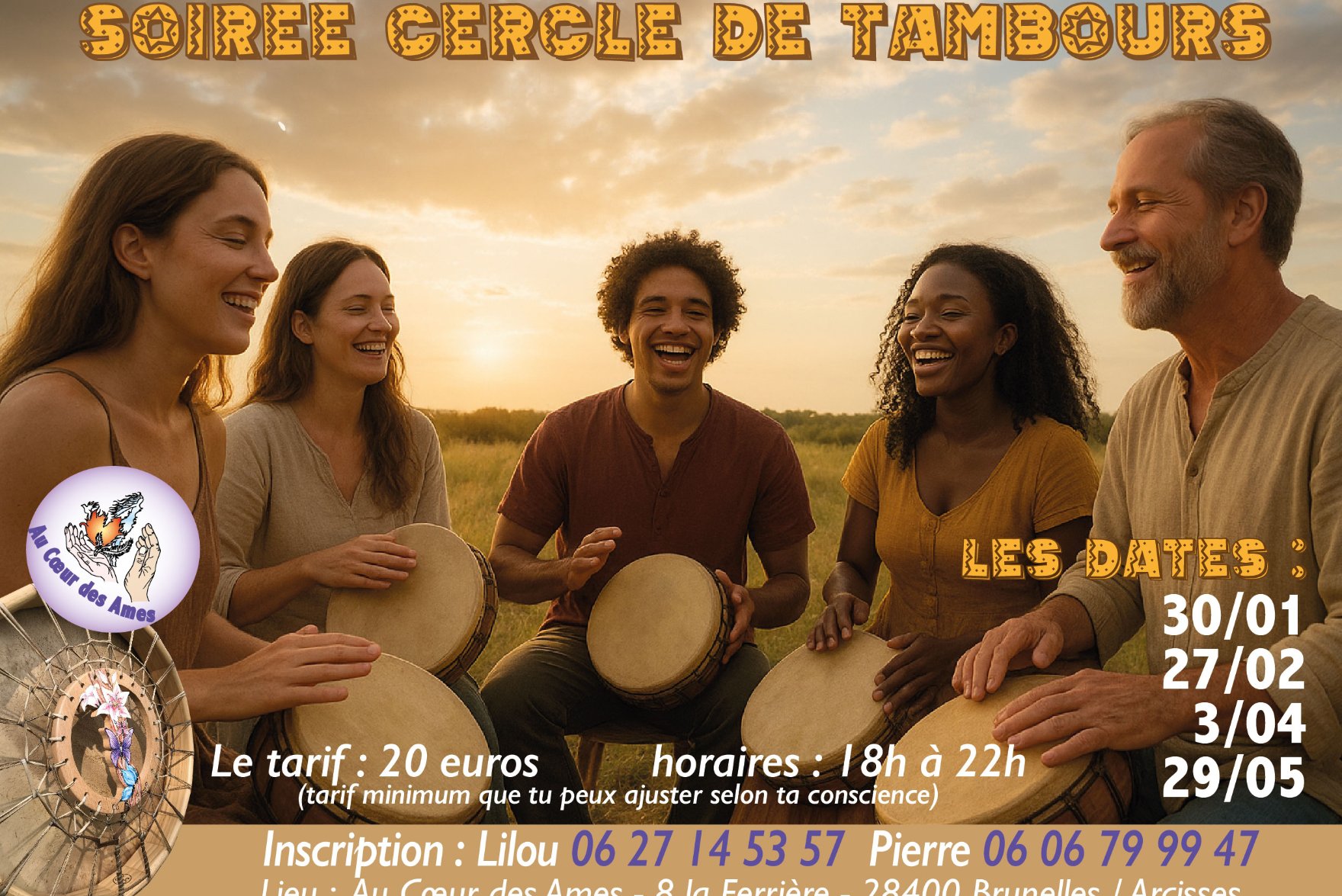 Soirée Cercles de tambours