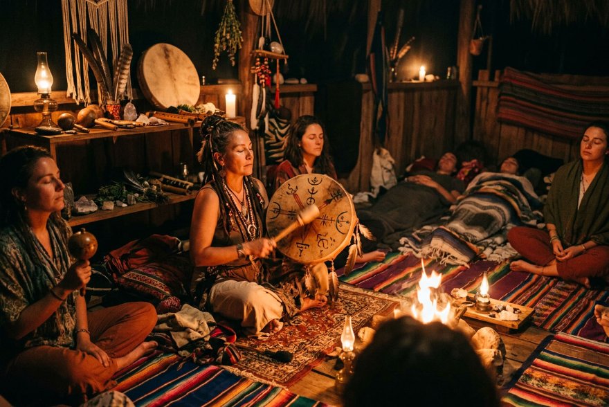 Voyage chamanique au son des tambours et autres instruments