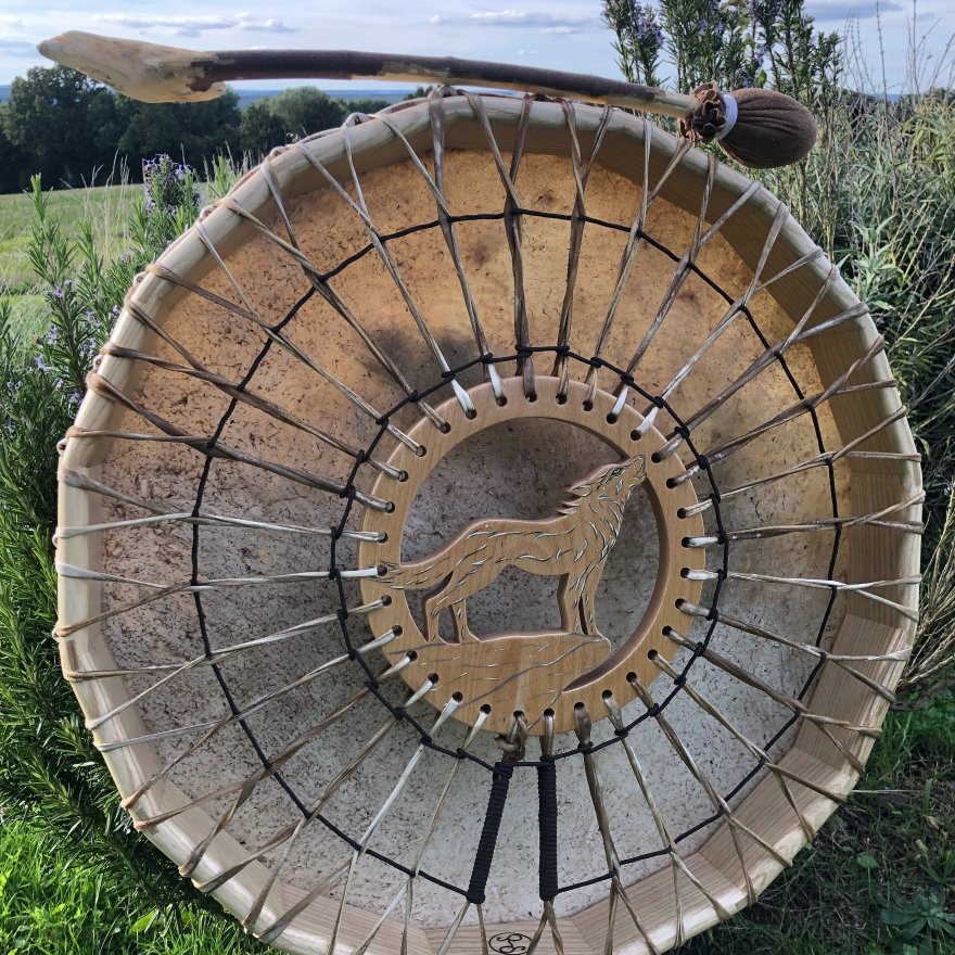 Tambour Loup n°2 (tambour 39)