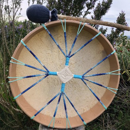 Tambour tissé Azur (tambour 40)