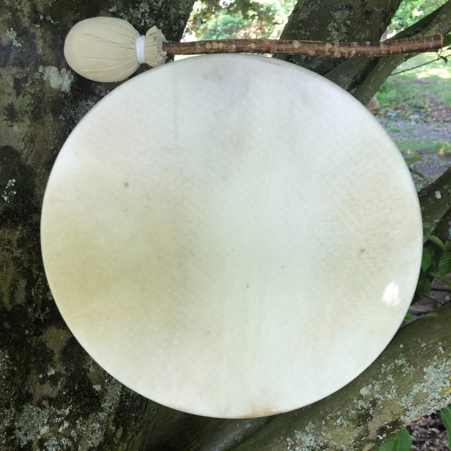 Tambour tissé Feu soleil (tambour 33)