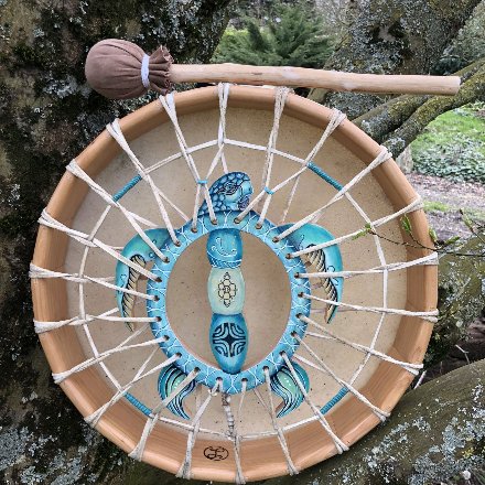 Tambour La sagesse de la tortue (tambour 17)