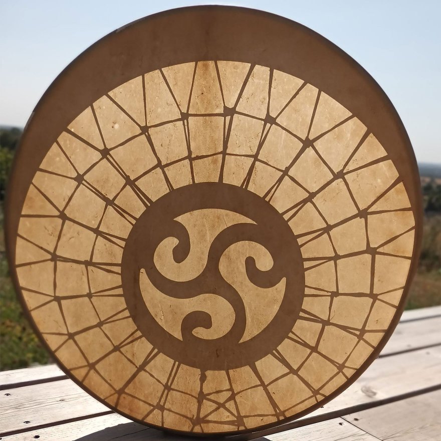 Tambour Triskel (tambour 12)